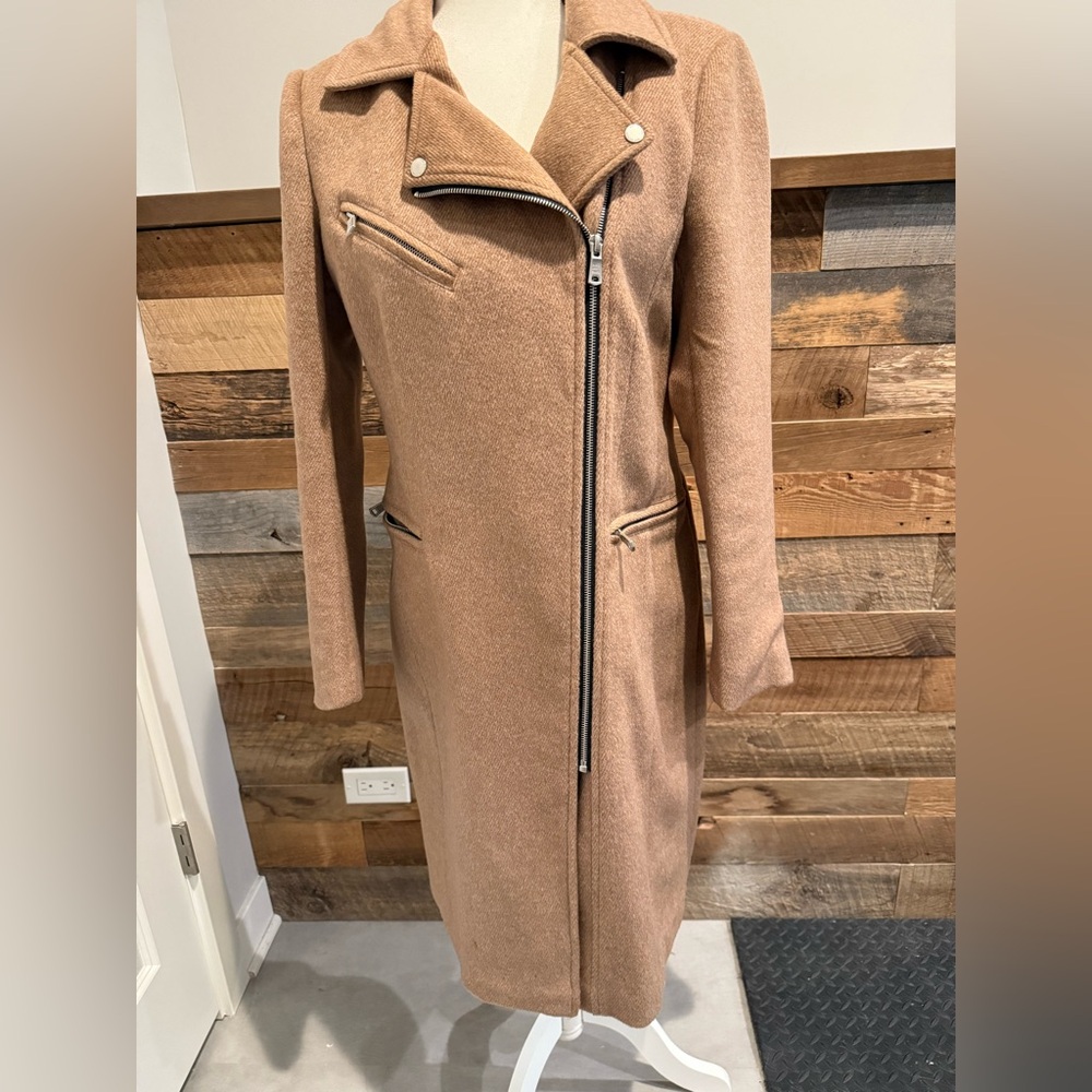 Avec Les Filles Tan Long Coat